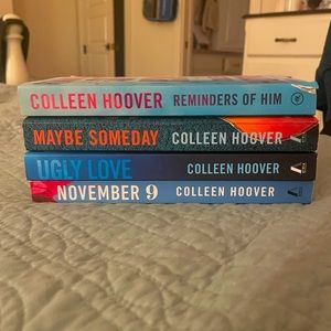 Bundle of 4 Colleen Hoover books